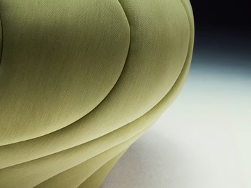 CHAMPIGNON - Fabric pouf by La Manufacture - view 3